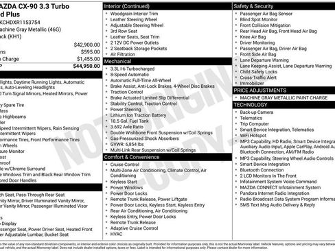 Used 2024 MAZDA CX-90 3.3 Turbo w/ Preferred Plus image 2