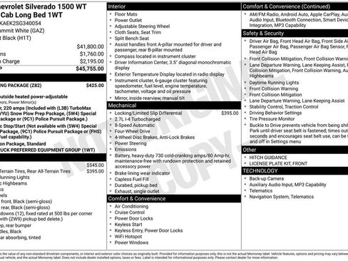 Used 2025 Chevrolet Silverado 1500 W/T w/ Trailering Package image 37