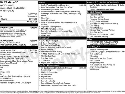 Used 2026 BMW X3 xDrive30 w/ Premium Package image 5