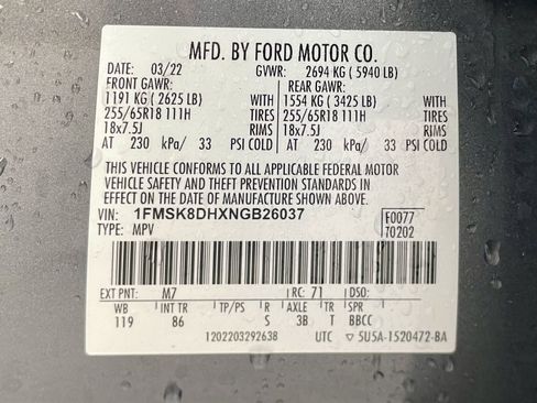 Used 2022 Ford Explorer XLT w/ Class IV Trailer Tow Package image 12