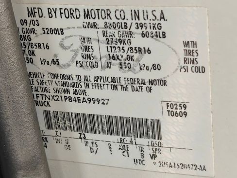 Used 2004 Ford F250 XLT AWD/4WD image 43