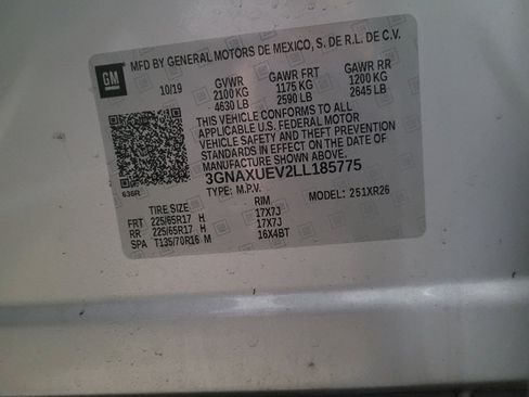 Used 2020 Chevrolet Equinox LT AWD/4WD image 33
