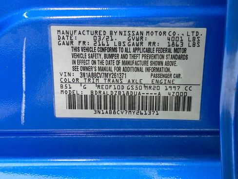 Used 2021 Nissan Sentra SV image 29