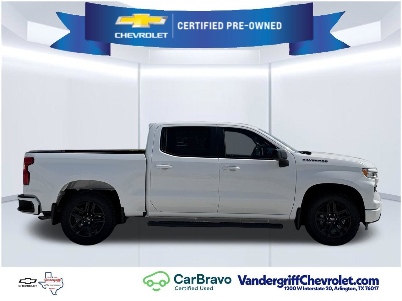 Used 2024 Chevrolet Silverado 1500 RST w/ LPO, Dark Essentials Package RWD image 3