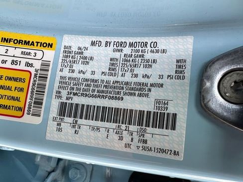 Used 2024 Ford Bronco Sport Heritage w/ Heritage Convenience Package AWD/4WD image 36