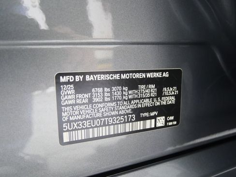 Used 2026 BMW X5 M60i w/ Executive Package AWD/4WD image 26