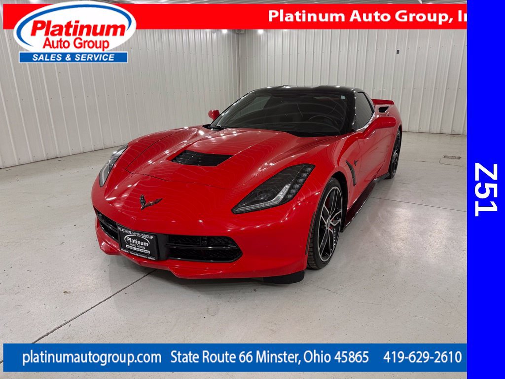 Used 2016 Chevrolet Corvette Stingray Coupe w/ 2LT Preferred Equipment Group RWD image 1