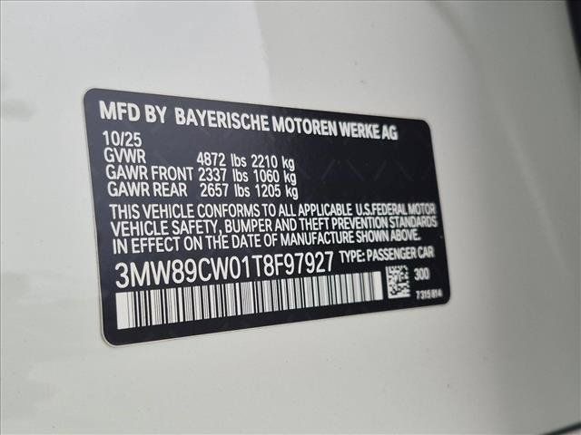 Certified 2026 BMW 330i xDrive Sedan w/ M Sport Package AWD/4WD image 26
