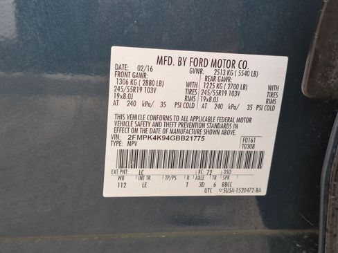 Used 2016 Ford Edge Titanium AWD/4WD image 33