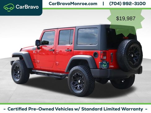 Used 2018 Jeep Wrangler Unlimited Sport w/ Connectivity Group AWD/4WD image 4