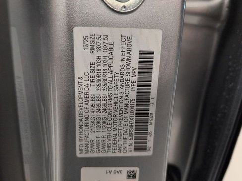 New 2026 Honda CR-V EX-L image 38