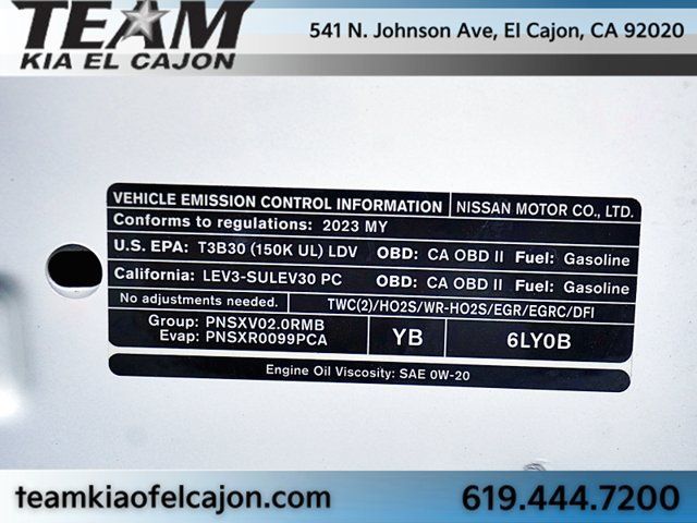 Used 2023 Nissan Sentra SV w/ All-Weather Package FWD image 28