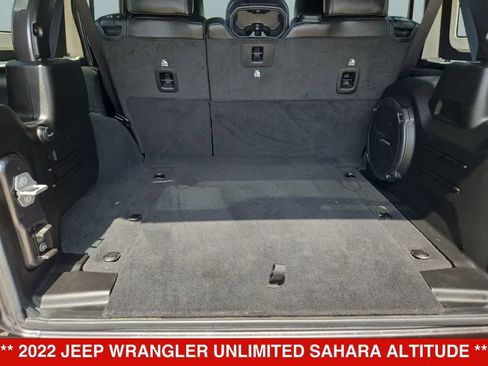 Used 2022 Jeep Wrangler Unlimited Sahara AWD/4WD image 32
