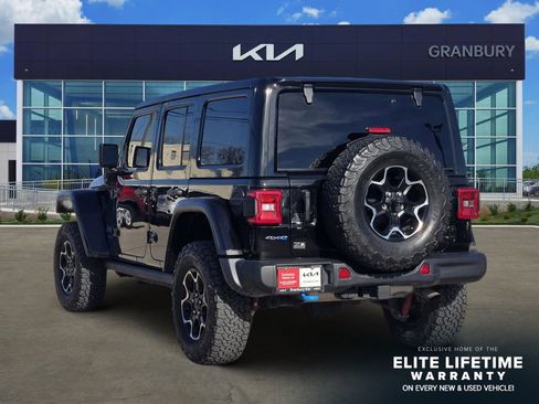 Used 2021 Jeep Wrangler Unlimited Rubicon 4xe w/ Steel Bumper Group AWD/4WD image 4