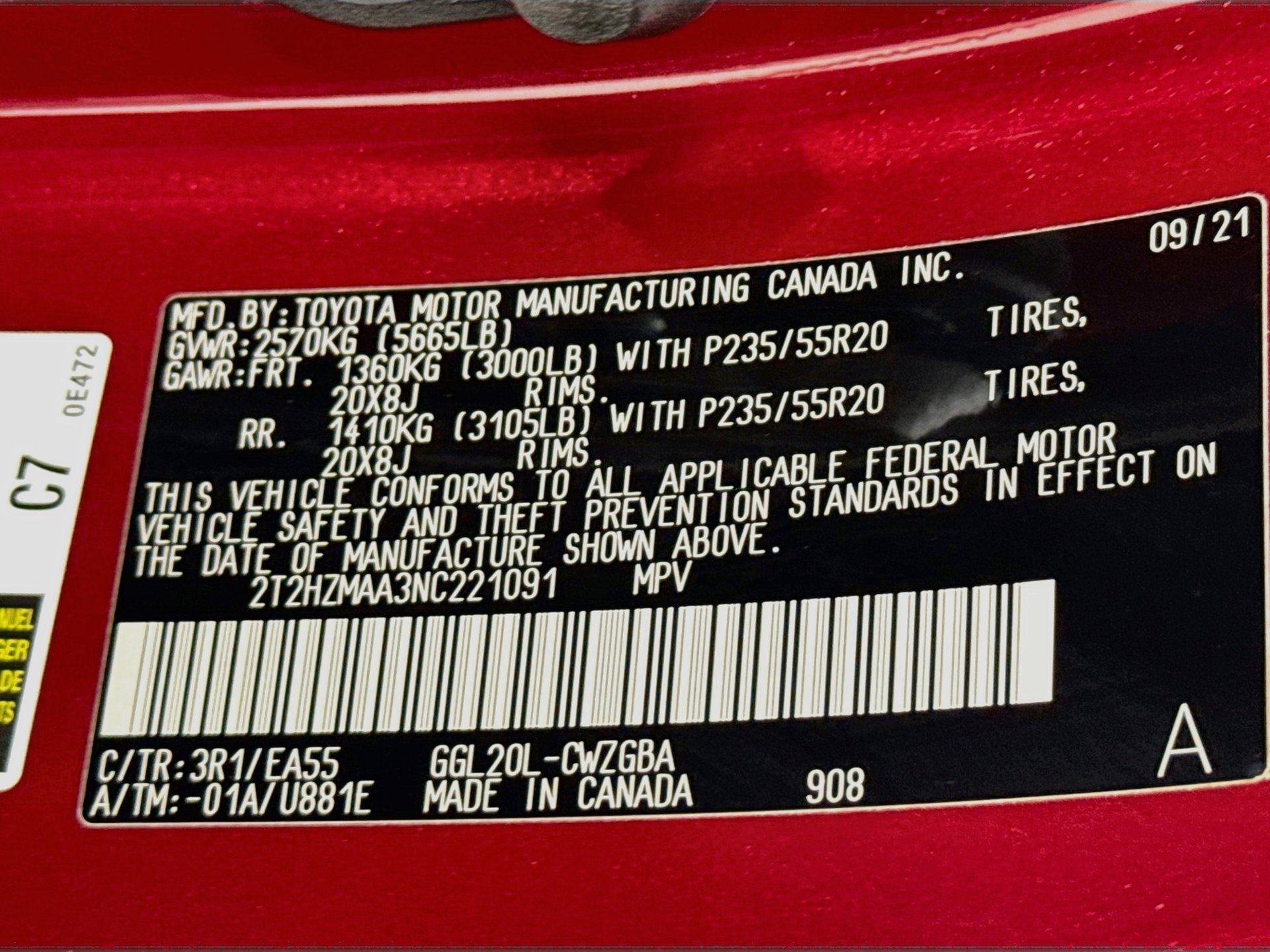 Used 2022 Lexus RX 350 FWD w/ Premium Package image 34