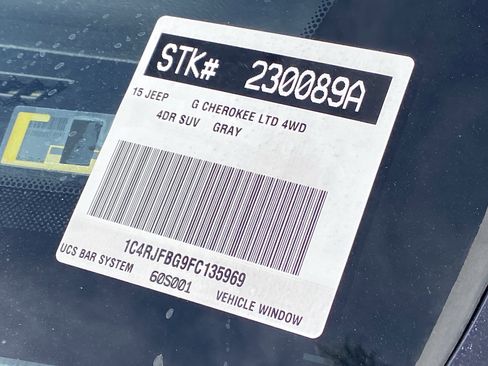 Used 2015 Jeep Grand Cherokee Limited image 10