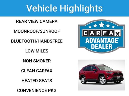 Used 2021 Toyota RAV4 XLE w/ Convenience Package FWD image 2