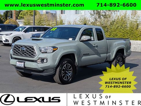 Used 2022 Toyota Tacoma TRD Sport w/ TRD Premium Sport Package RWD image 1