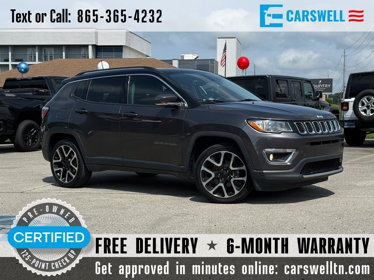 Used 2018 Jeep Compass Limited w/ Navigation Group FWD image 1