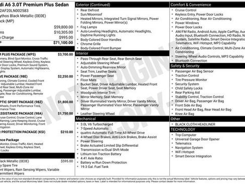 Used 2020 Audi A6 3.0T Premium Plus w/ Premium Plus Package image 4