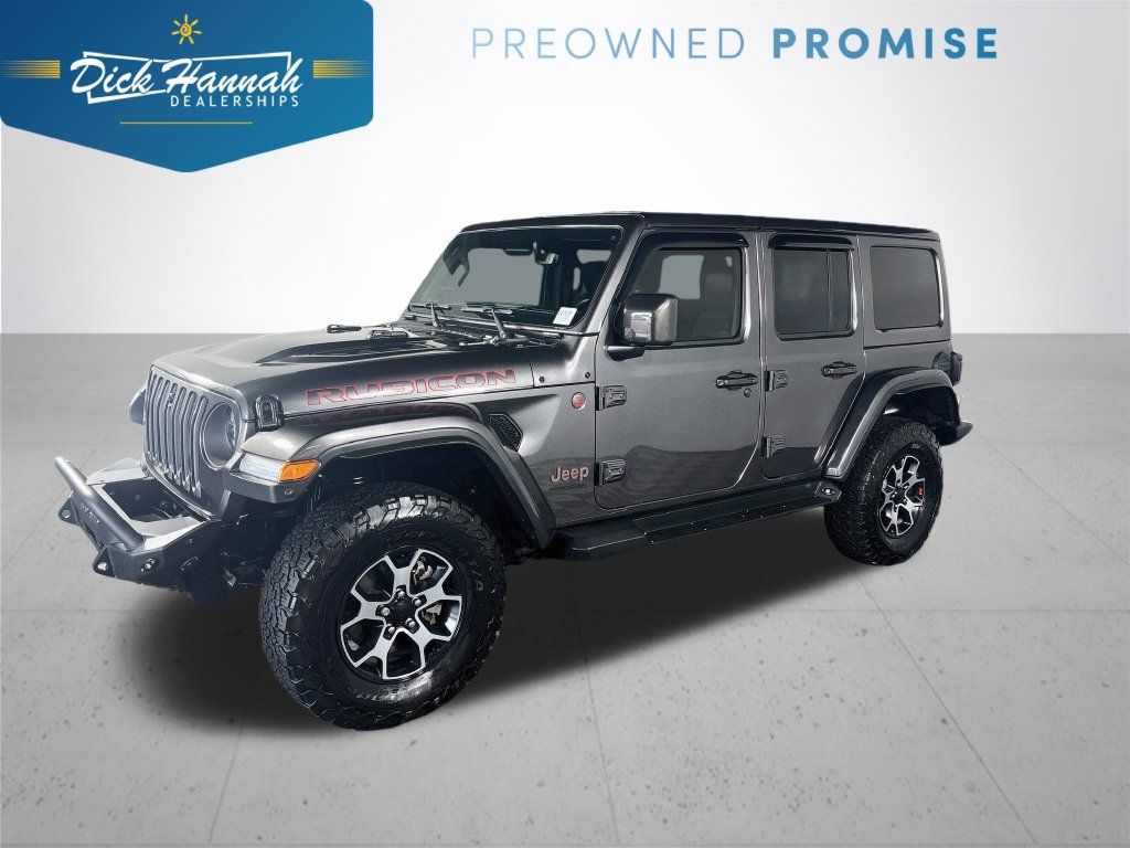 Used 2022 Jeep Wrangler Unlimited Rubicon w/ LED Lighting Group AWD/4WD image 1