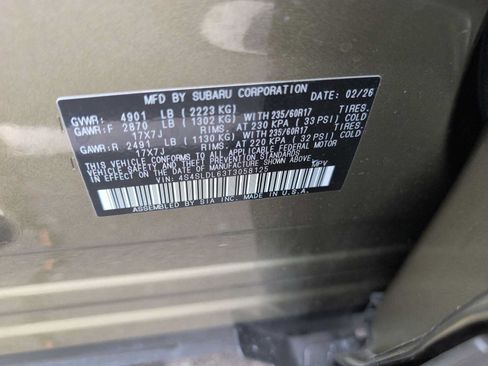 Certified 2026 Subaru Forester Wilderness AWD/4WD image 34