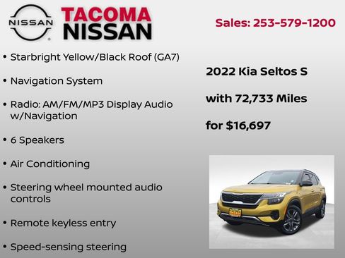 Used 2022 Kia Seltos S image 18