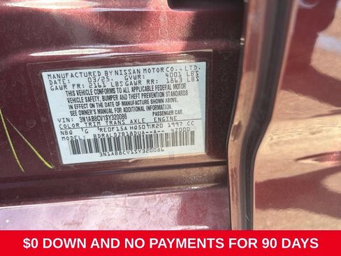 Used 2025 Nissan Sentra SV FWD image 10