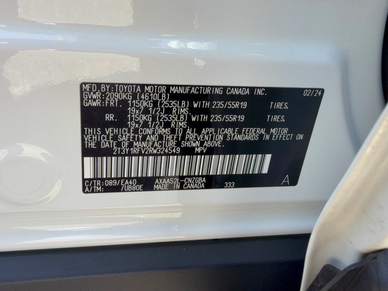 Used 2024 Toyota RAV4 Limited FWD image 31