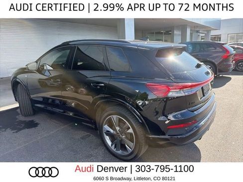 Used 2023 Audi Q4 e-tron Prestige w/ Black Optic Package AWD/4WD image 4
