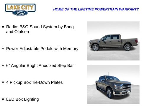 New 2026 Ford F150 Lariat w/ Equipment Group 501A Mid AWD/4WD image 11