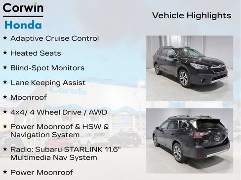 Used 2022 Subaru Outback Limited AWD/4WD image 11