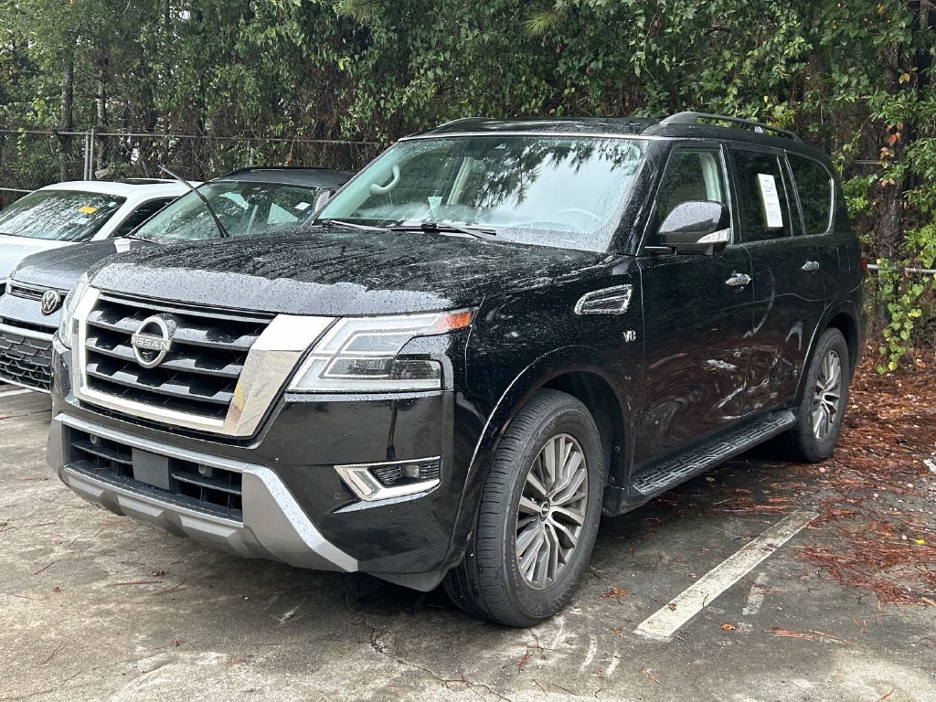 Used 2021 Nissan Armada SL w/ Captain's Chairs Package RWD image 5