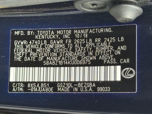 Used 2019 Lexus ES 350 w/ Accessory Package 2 FWD image 36