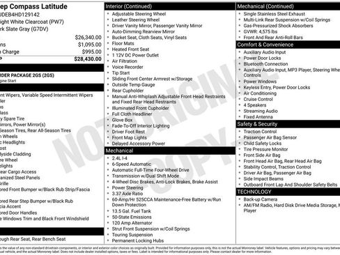 Used 2017 Jeep Compass Latitude image 3