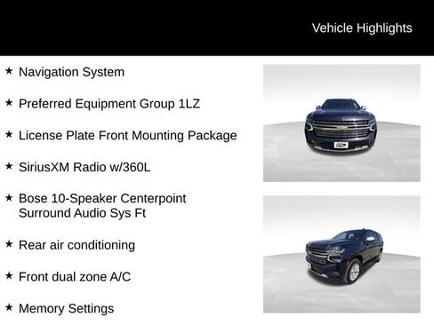 Certified 2023 Chevrolet Tahoe Premier AWD/4WD image 13