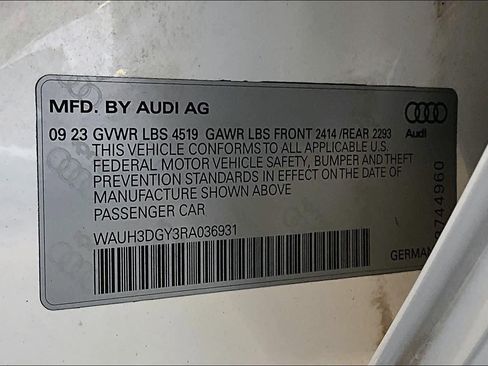 Certified 2024 Audi S3 Premium Plus w/ Premium Plus Package AWD/4WD image 33