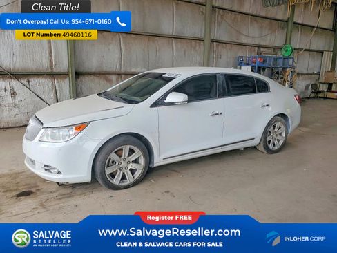 Used 2010 Buick LaCrosse CXL w/ Luxury Package FWD image 1
