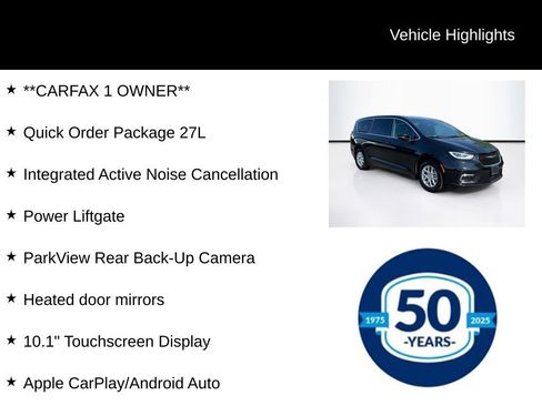 Used 2025 Chrysler Pacifica Select FWD image 9