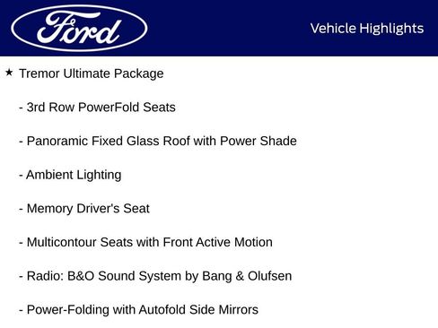 New 2026 Ford Explorer Tremor w/ Tremor Ultimate Package AWD/4WD image 5