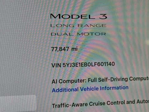Used 2020 Tesla Model 3 Long Range AWD/4WD image 17