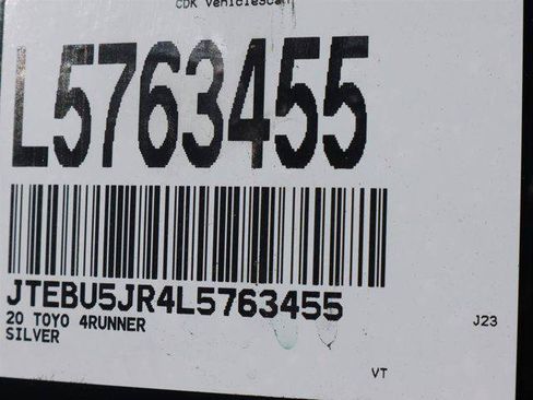 Certified 2020 Toyota 4Runner SR5 AWD/4WD image 5