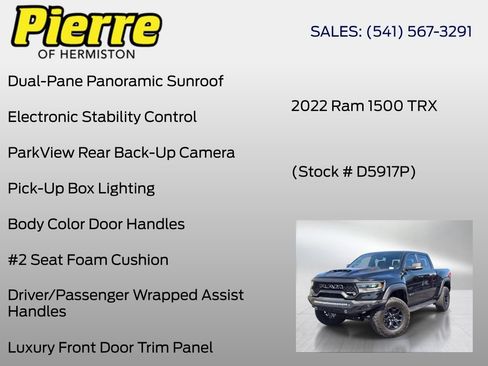 Used 2022 RAM 1500 TRX AWD/4WD image 24