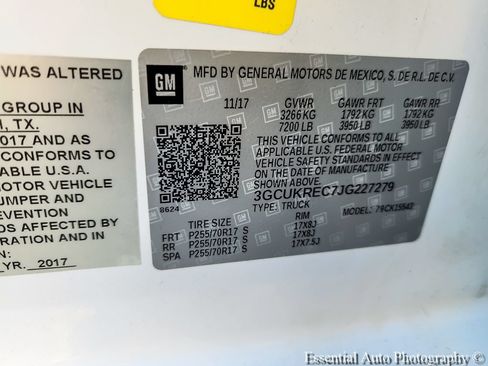 Certified 2018 Chevrolet Silverado 1500 LT AWD/4WD image 21