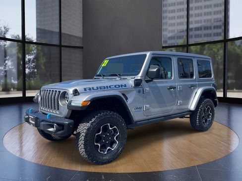 Used 2021 Jeep Wrangler Unlimited Rubicon 4xe w/ Steel Bumper Group AWD/4WD image 7