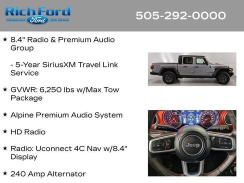 Used 2021 Jeep Gladiator Rubicon AWD/4WD image 61