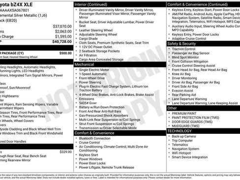 Used 2025 Toyota bZ4X FWD w/ Weather Package image 17