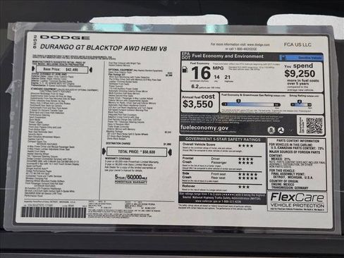 New 2026 Dodge Durango GT image 16