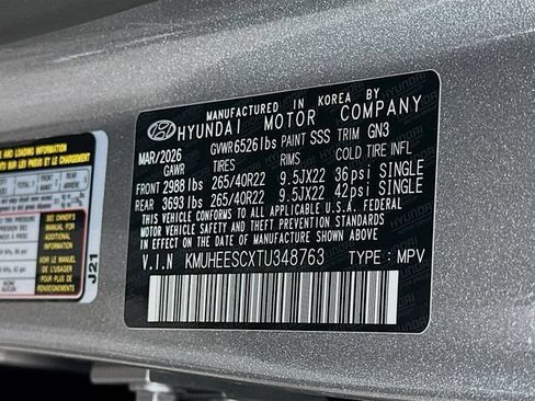 New 2026 Genesis GV80 3.5T Prestige AWD/4WD image 24