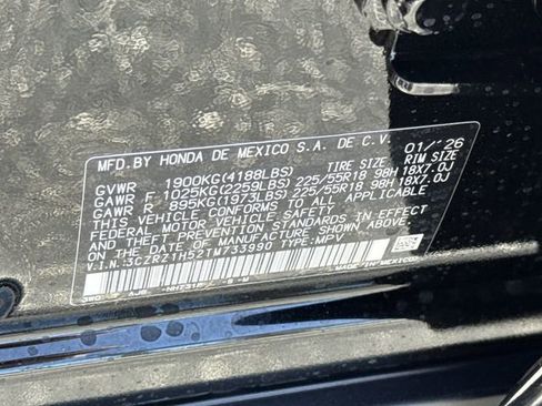 New 2026 Honda HR-V Sport image 40